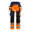 Blaklader 7022 Women's Hi-Vis 4-way stretch trousers