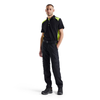 Blaklader 1448 Industry Stretch Kneepad Trousers Black/Hi-Vis Yellow