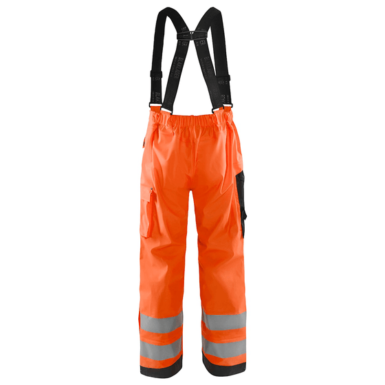 Blaklader 1306 Hi-Vis Waterproof Rain Trousers Level 3 - Workwear Nation Ltd