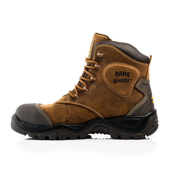 Buckler BSH012 S3 Brown Leather Waterproof Safety Boot