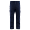 Blaklader 1448 Industry Stretch Kneepad Trousers Navy Blue/Cornflower Blue