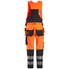 Snickers 6013 High-Vis Class 2 One-piece Bib and Brace Holster Pockets