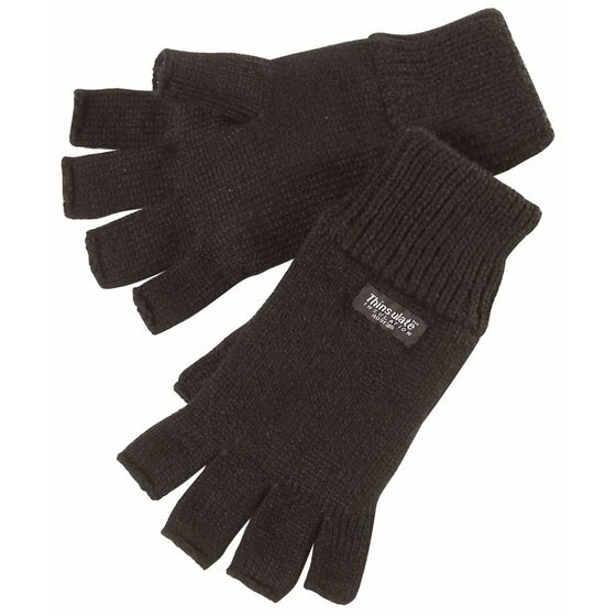 Tuffstuff 603 Thinsulate Fingerless Gloves - Premium GLOVES from Tuffstuff - Just £5.35! Shop now at Workwear Nation Ltd
