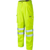 Standsafe HV023 Hi-Vis Yellow Work Trousers - Premium HI-VIS TROUSERS from Workwear Nation Ltd - Just A$20.89! Shop now at Workwear Nation Ltd
