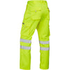 Standsafe HV023 Hi-Vis Yellow Work Trousers - Premium HI-VIS TROUSERS from Workwear Nation Ltd - Just £8.99! Shop now at Workwear Nation Ltd