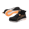 Puma Stepper Women's Safety Boots Black / Peach Mid S3S ESD HRO SR S3S ESD HRO SR