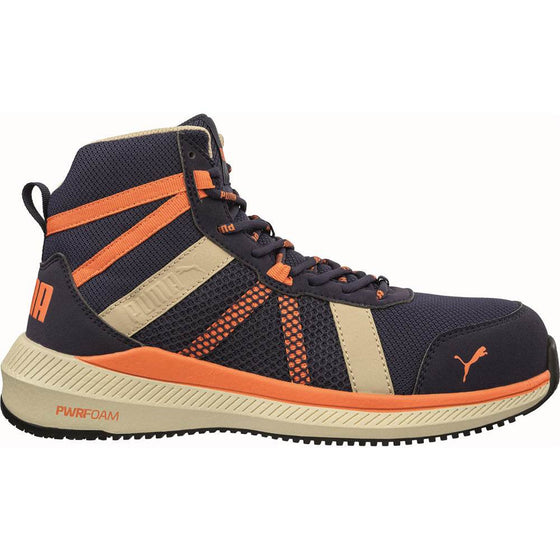Puma Rival Mid S1PS ESD Safety Toe Cap Work Boots - Workwear Nation Ltd