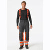 Helly Hansen 71490 Alna 2.0 Hi-Vis Waterproof Winter Insulated Bib & Brace Trouser Pant ORANGE/EBONY / 34.5" Waist - 32" Leg