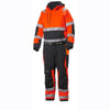 Helly Hansen 71694 Alna 2.0 Hi-Vis Insulated Winter Suit Coverall Orange / C58 - 41" Waist, 34" Leg