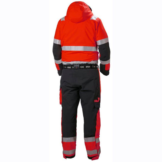 Helly Hansen 71694 Alna 2.0 Hi-Vis Insulated Winter Suit Coverall Red 36" Waist / 32.5" Leg / C52