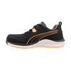 Puma Stepper Women's Safety Trainers Black / Peach Low S3S ESD HRO SR