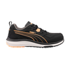 Puma Stepper Women's Safety Trainers Black / Peach Low S3S ESD HRO SR
