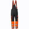 Helly Hansen 71492 Alna 2.0 Hi-Vis Waterproof Shell Bib & Brace Pant ORANGE/EBONY / 33" Waist - 31.5" Leg