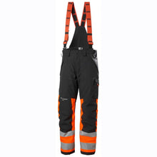  Helly Hansen 71492 Alna 2.0 Hi-Vis Waterproof Shell Bib & Brace Pant ORANGE/EBONY / 33" Waist - 31.5" Leg