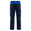 Blaklader 1448 Industry Stretch Kneepad Trousers Navy Blue/Cornflower Blue