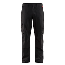  Blaklader 1448 Industry Stretch Kneepad Trousers Black/Red