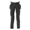 Mascot ACCELERATE 18531 Holster Pocket Stretch Trousers Black / 30" Waist, 30" Leg