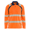 Blaklader 3598 UV-Protected Hi-Vis Long-Sleeved Polo Shirt