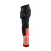 Blaklader 7114 Women's Hi-Vis Waterproof Softshell Trousers - Holster Pocket