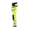 Blaklader 7118 Women's Hi-Vis Waterproof Softshell Trousers - Holster Pockets
