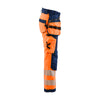 Blaklader 7118 Women's Hi-Vis Waterproof Softshell Trousers - Holster Pockets