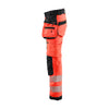 Blaklader 7118 Women's Hi-Vis Waterproof Softshell Trousers - Holster Pockets