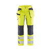 Blaklader 7163 Women's Hi-Vis Trousers with Stretch