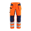 Blaklader 7163 Women's Hi-Vis Trousers with Stretch