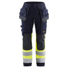 Blaklader 7185 Women's Multinorm Inherent Hi-Vis Trousers with Stretch