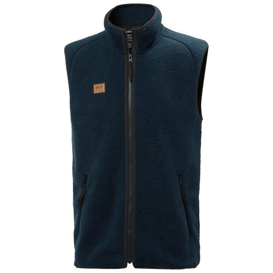 Helly Hansen 72187 HERITAGE PILE Bodywarmer Navy 2XL - Workwear Nation Ltd