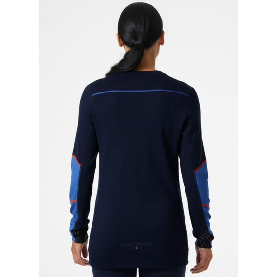 Helly Hansen 75209 Women's Lifa Base Layer Merino Crewneck - Premium WOMENS OUTERWEAR from Helly Hansen - Just £52.38! Shop now at Workwear Nation Ltd