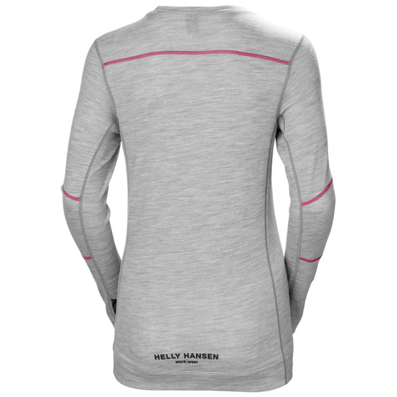 Helly Hansen 75209 Women's Lifa Base Layer Merino Crewneck - Premium WOMENS OUTERWEAR from Helly Hansen - Just £52.38! Shop now at Workwear Nation Ltd