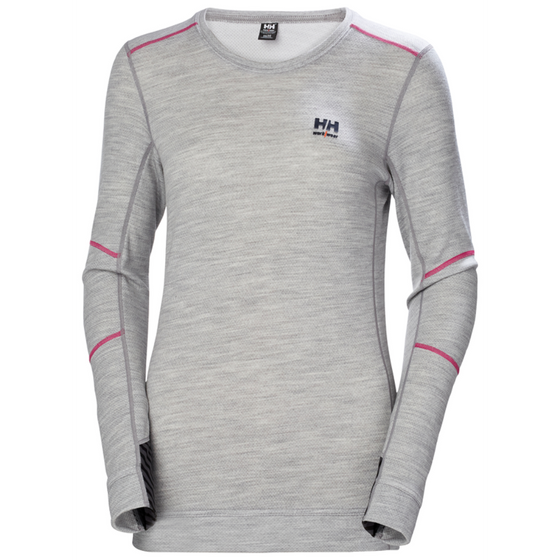 Helly Hansen 75209 Women's Lifa Base Layer Merino Crewneck - Premium WOMENS OUTERWEAR from Helly Hansen - Just £52.38! Shop now at Workwear Nation Ltd