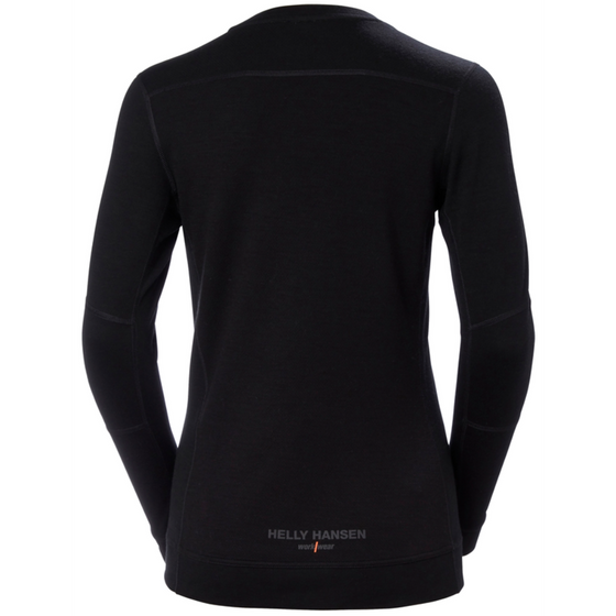 Helly Hansen 75209 Women's Lifa Base Layer Merino Crewneck - Premium WOMENS OUTERWEAR from Helly Hansen - Just £52.38! Shop now at Workwear Nation Ltd