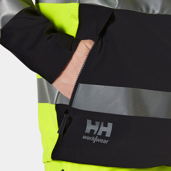 Helly Hansen 77230 Alna 4-Way Stretch Hi Vis Tech Jacket