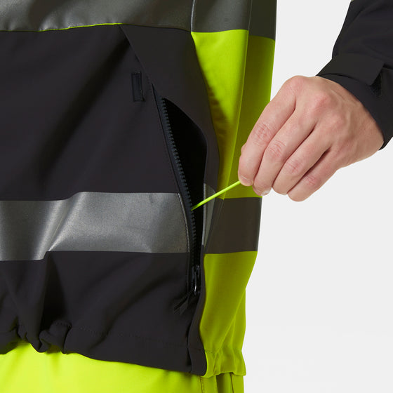 Helly Hansen 77230 Alna 4-Way Stretch Hi Vis Tech Jacket