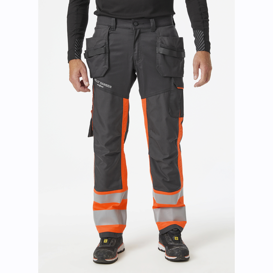 Helly Hansen 77422 Alna 2.0 Hi-Vis Stretch Construction Pants Trousers - Premium HI-VIS TROUSERS from Helly Hansen - Just £80.95! Shop now at Workwear Nation Ltd