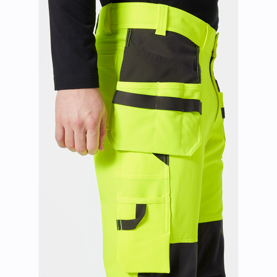 Helly Hansen 77428 Alna 4-Way Stretch Construction Pant Trouser Class 2 - Premium HI-VIS TROUSERS from Helly Hansen - Just £95.24! Shop now at Workwear Nation Ltd