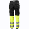 Helly Hansen 77450 Fyre Hi-Vis Anti Flame Arc Protection Pant Trousers HI VIS YELLOW/EBONY / C48 - 33" Waist - 32" Leg