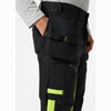 Helly Hansen 77450 Fyre Hi-Vis Anti Flame Arc Protection Pant Trousers HI VIS YELLOW/EBONY / C48 - 33" Waist - 32" Leg