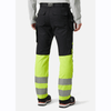 Helly Hansen 77450 Fyre Hi-Vis Anti Flame Arc Protection Pant Trousers HI VIS YELLOW/EBONY / C48 - 33" Waist - 32" Leg