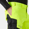 Helly Hansen 77451 Fyre Hi-Vis Work Trousers Class 2