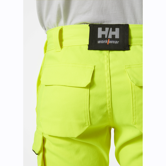 Helly Hansen 77451 Fyre Flame Retardant Work Pants, Class 2 Yellow 31" Waist, 31.5" Leg