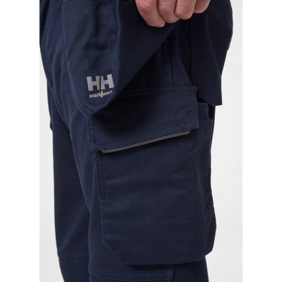 Helly Hansen 77521 Manchester Holster Pocket Knee Pad Trousers Navy - Premium KNEE PAD TROUSERS from Helly Hansen - Just £54.29! Shop now at Workwear Nation Ltd