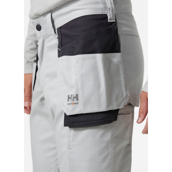 Helly Hansen 77521 Manchester Holster Pocket Knee Pad Trousers Grey Fog - Premium KNEE PAD TROUSERS from Helly Hansen - Just £54.29! Shop now at Workwear Nation Ltd