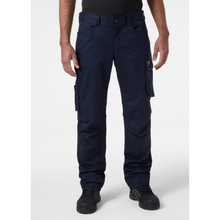  Helly Hansen 77523 Manchester Knee Pad Trousers Navy - Premium CARGO & COMBAT TROUSERS from Helly Hansen - Just £49.52! Shop now at Workwear Nation Ltd