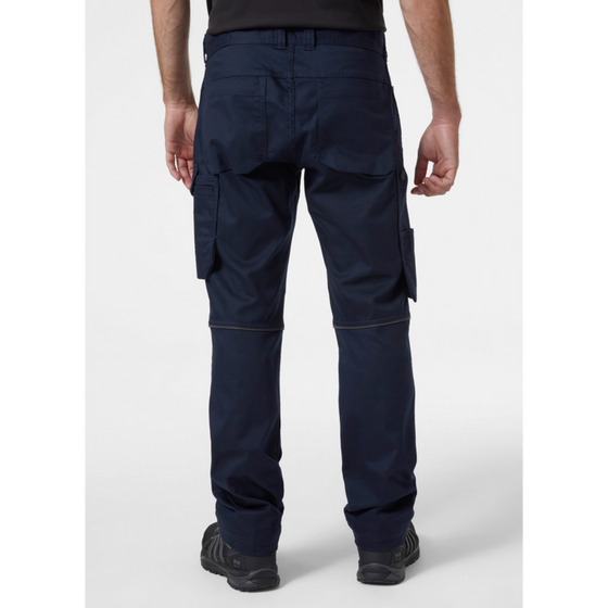 Helly Hansen 77523 Manchester Knee Pad Trousers Navy - Premium CARGO & COMBAT TROUSERS from Helly Hansen - Just £49.52! Shop now at Workwear Nation Ltd