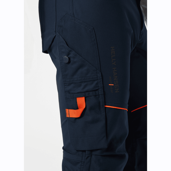 Helly Hansen 77552 Chelsea Evolution BRZ 4-Way Stretch Work Pants NAVY / D92 - 34" Waist - 29.5" Leg