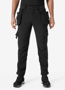  Helly Hansen 77563 Magni Evo 4-Way Stretch Construction Trouser Black / C52 - 36" Waist - 32.5" Leg