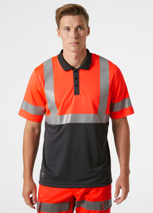  Helly Hansen 79253 Addvis Polo T-Shirt Class 1 - Premium HI-VIS T-SHIRTS from Helly Hansen - Just £33.33! Shop now at Workwear Nation Ltd